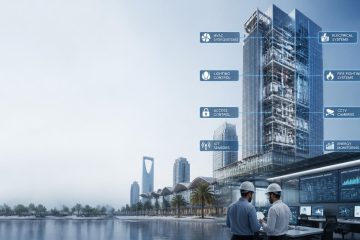 أنظمة إدارة المباني الذكية (BMS) في مشروع تجاري بالمملكة العربية السعودية، تشمل التحكم في أنظمة التكييف والتبريد (HVAC)، والإضاءة، والطاقة، وأنظمة مكافحة الحريق، والأمن والمراقبة، لتحسين كفاءة التشغيل والاستدامة. تقدم Flow Lines حلولًا هندسية متكاملة للمشاريع السكنية والتجارية والصناعية وفق أعلى معايير الجودة.