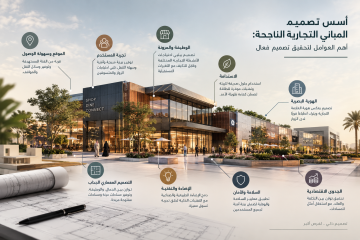 أسس تصميم المباني التجارية الناجحة: أهم العوامل لتحقيق تصميم فعال